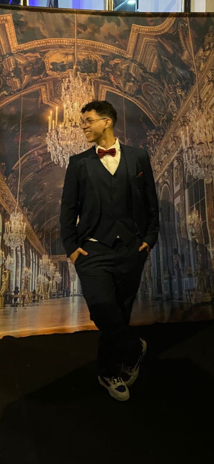 Foto minha na formatura